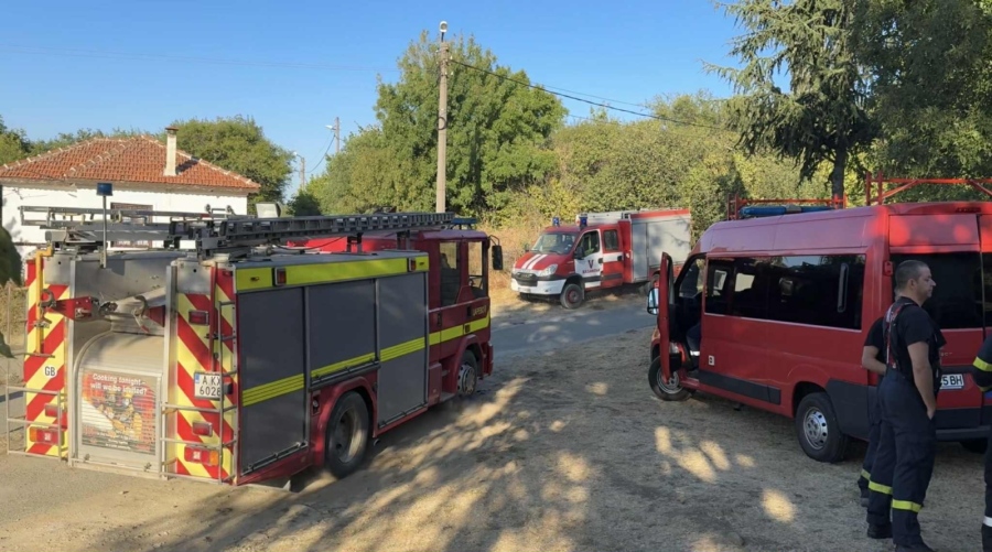 Пожарът край Сунгурларе е напълно потушен 